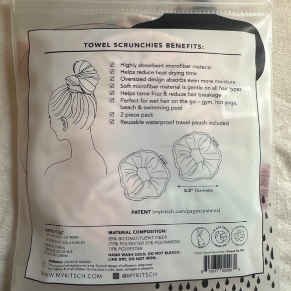 Kitsch Towel Scrunchies - Picture 5 of 6